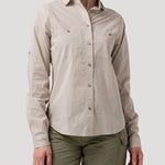 Camisa M/L M Coop Beige Desert Mujer 4