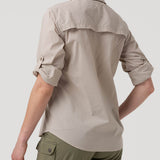 Camisa M/L M Coop Beige Desert Mujer 5