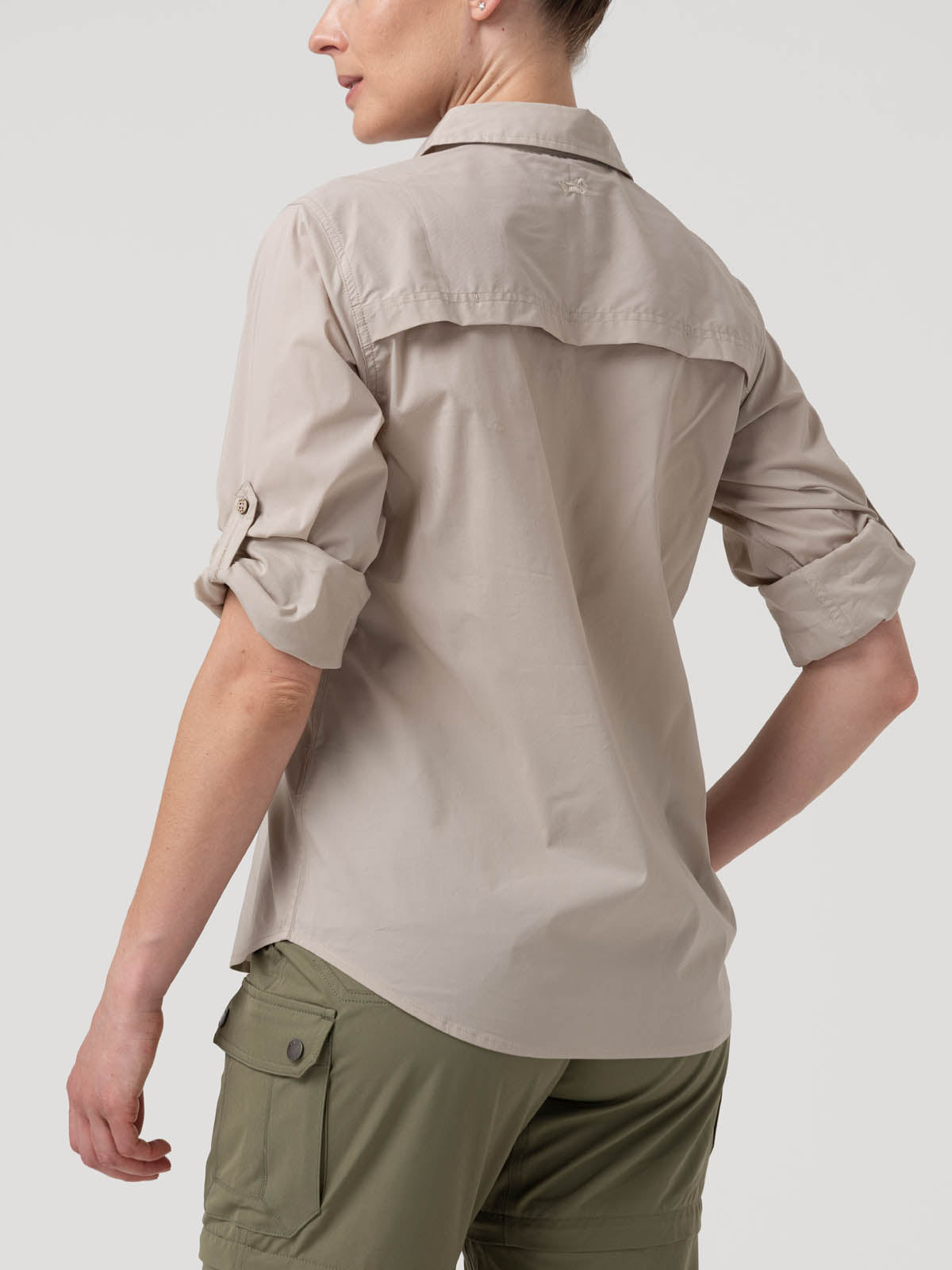 Camisa M/L M Coop Beige Desert Mujer 5