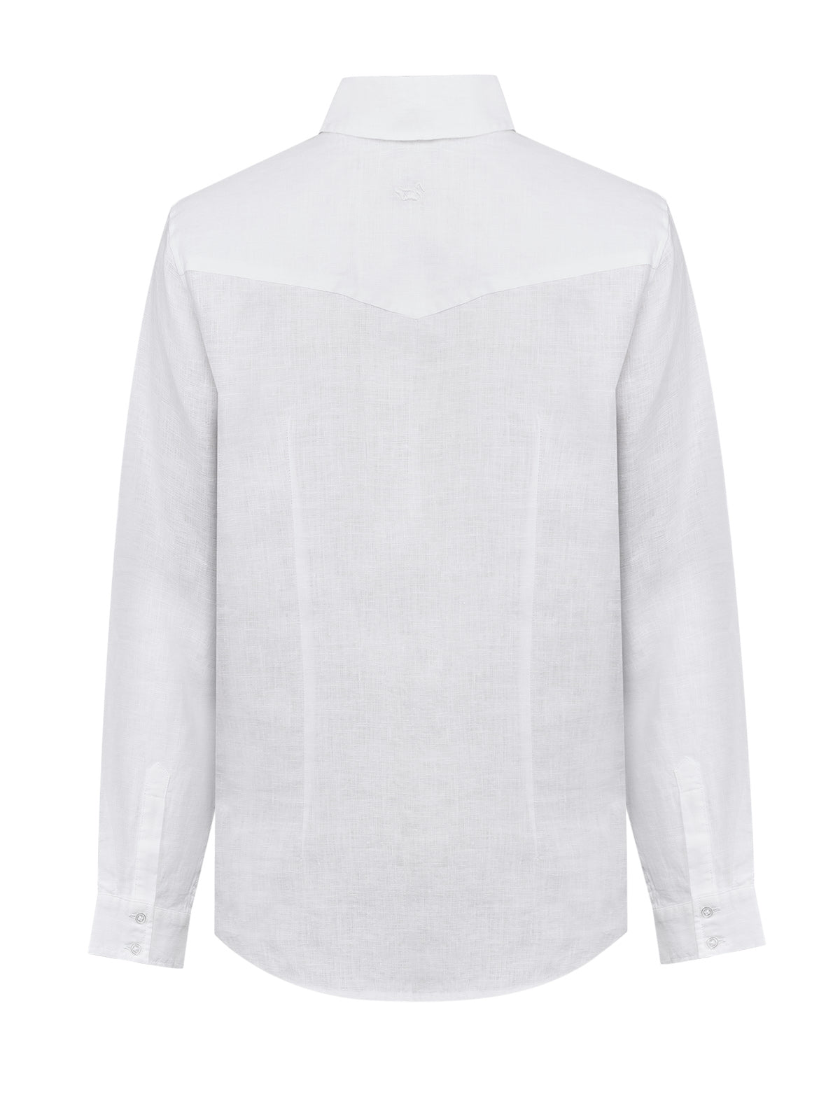Camisa de Lino Orgánico M/L M Lirio White Mujer 2