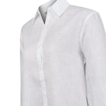 Camisa de Lino Orgánico M/L M Lirio White Mujer 3
