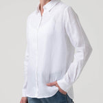 Camisa de Lino Orgánico M/L M Lirio White Mujer 4