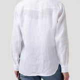 Camisa de Lino Orgánico M/L M Lirio White Mujer 5