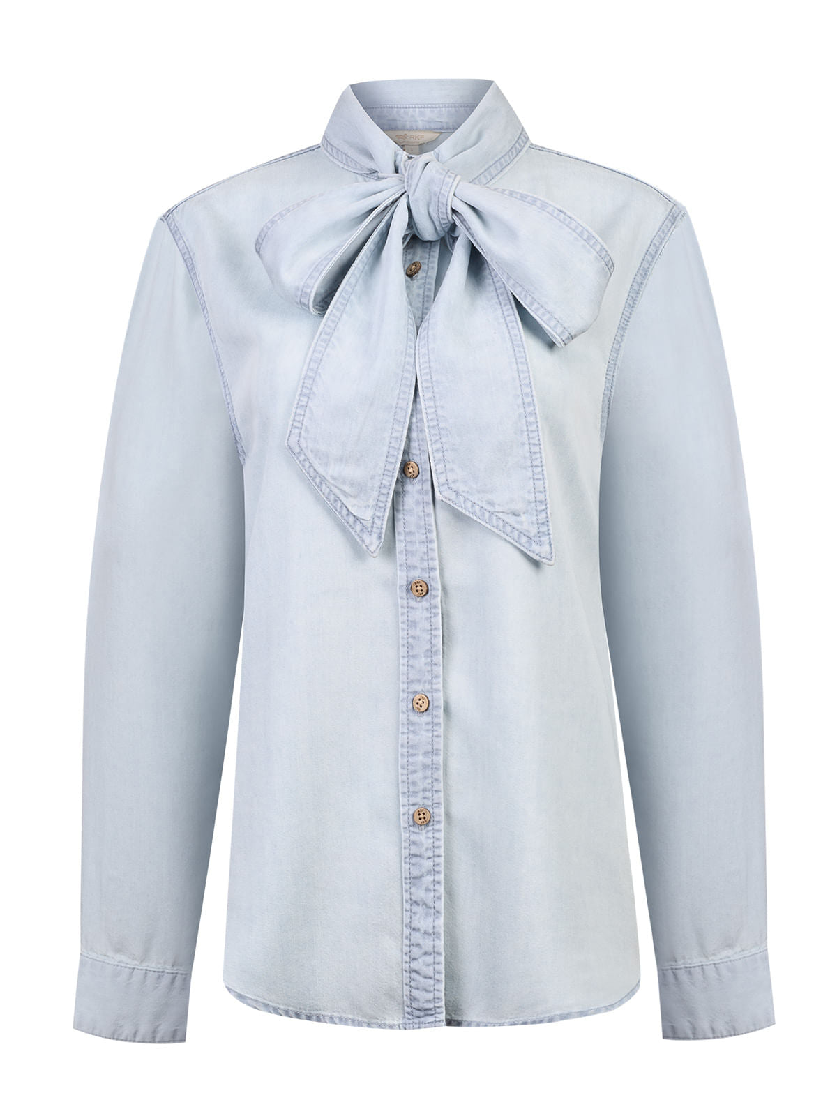 Blusa M Oleo Light Denim Mujer 1
