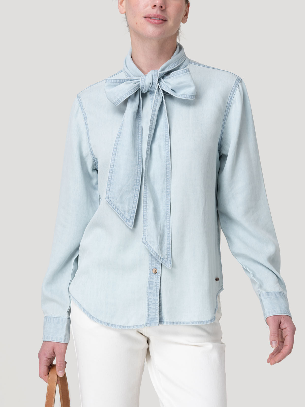 Blusa M Oleo Light Denim Mujer 4