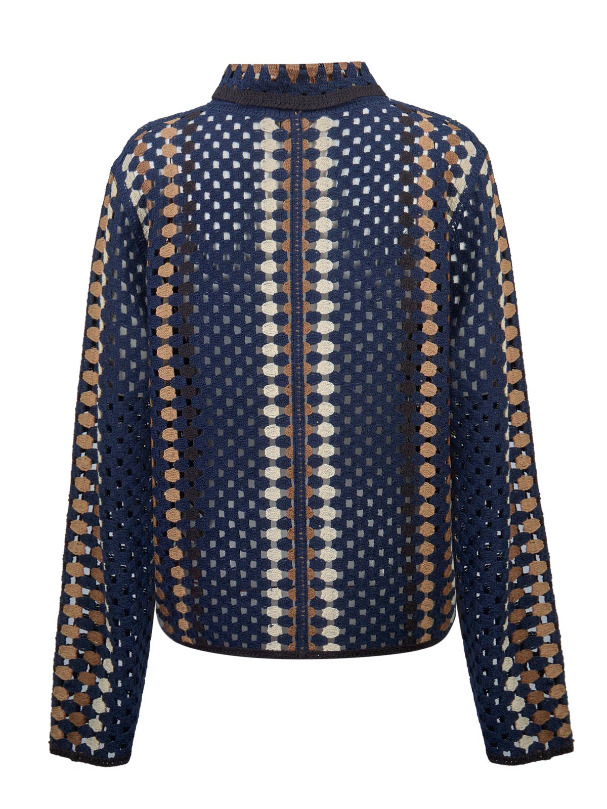 Cardigan M Barely Navy Mujer 2