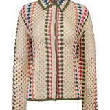 Cardigan M Barely Meadow Green Mujer 1