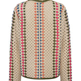 Cardigan M Barely Meadow Green Mujer 2