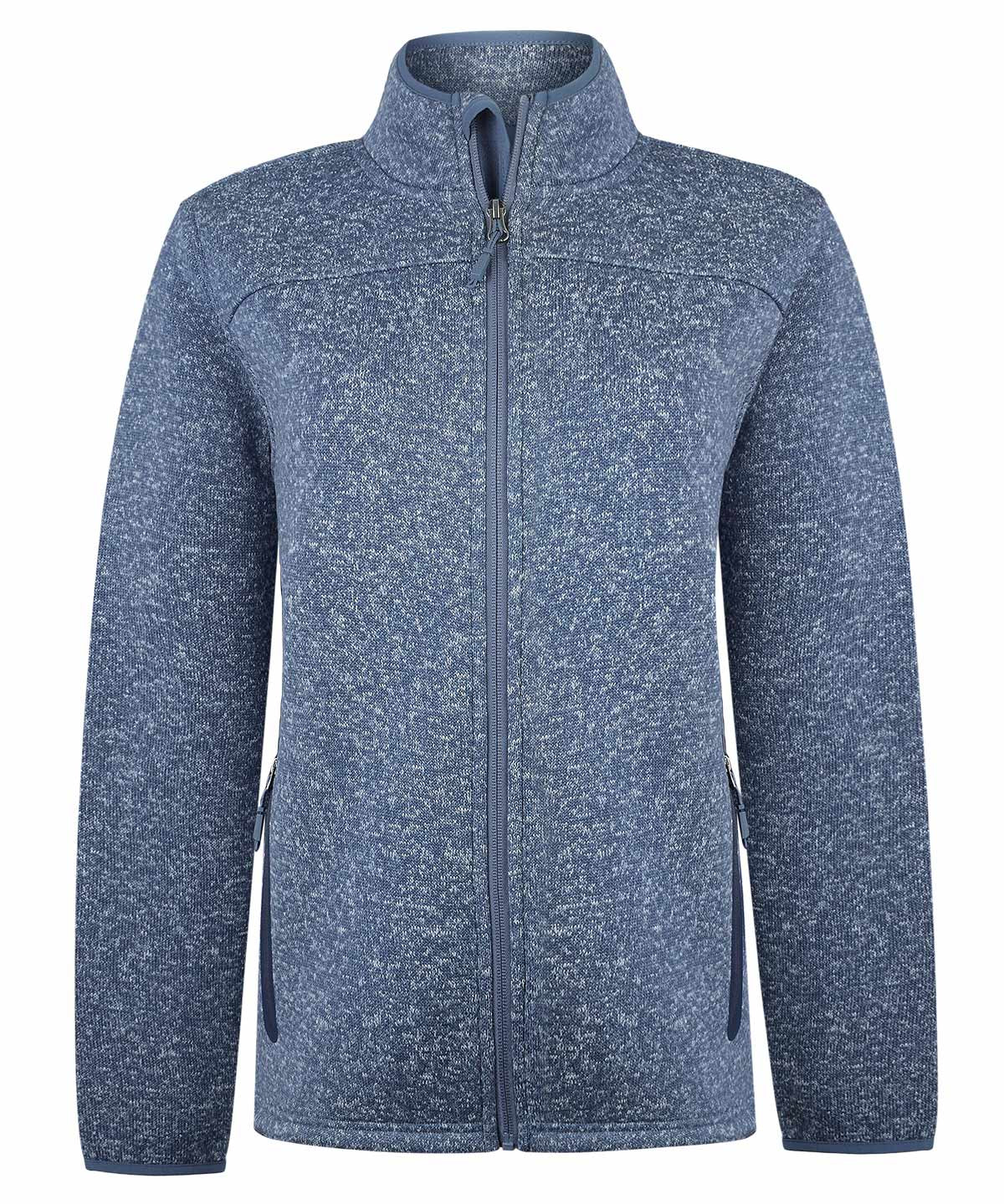 Saco Fleece F/Z M Amber Navy Mujer 1