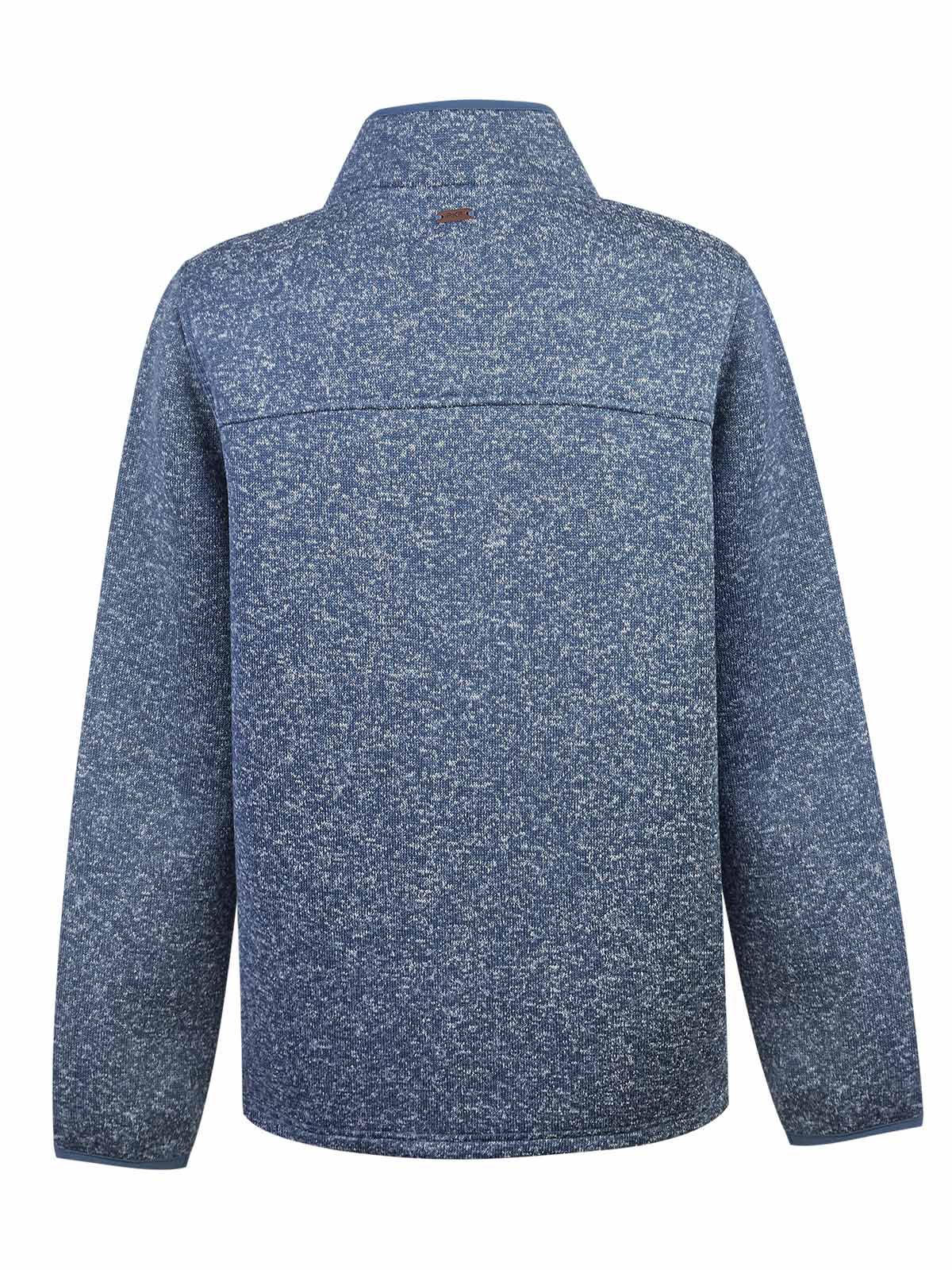 Saco Fleece F/Z M Amber Navy Mujer 2