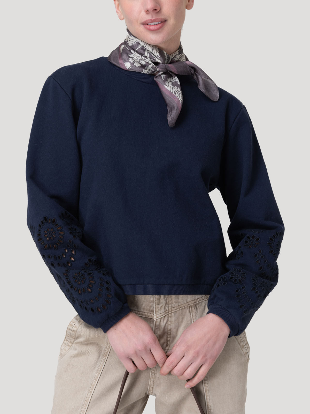 Saco C/R Zenya Navy Mujer 4
