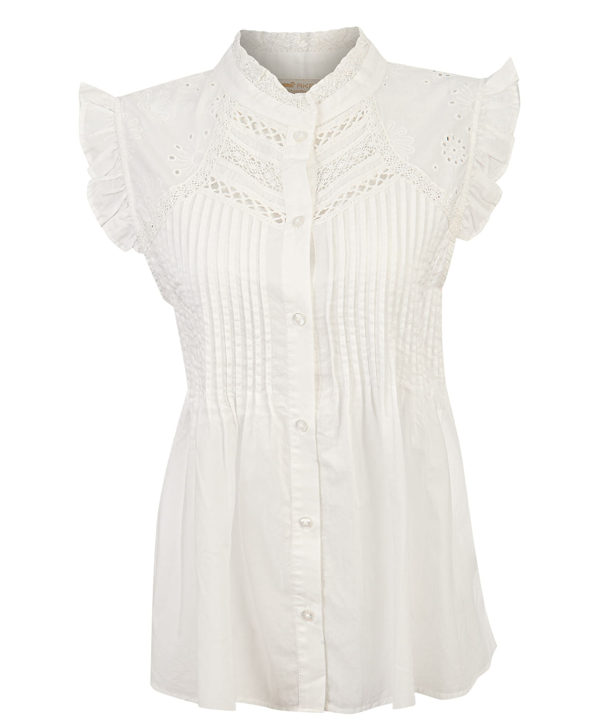 Blusa sin mangas M Amaui Blanc Mujer 1