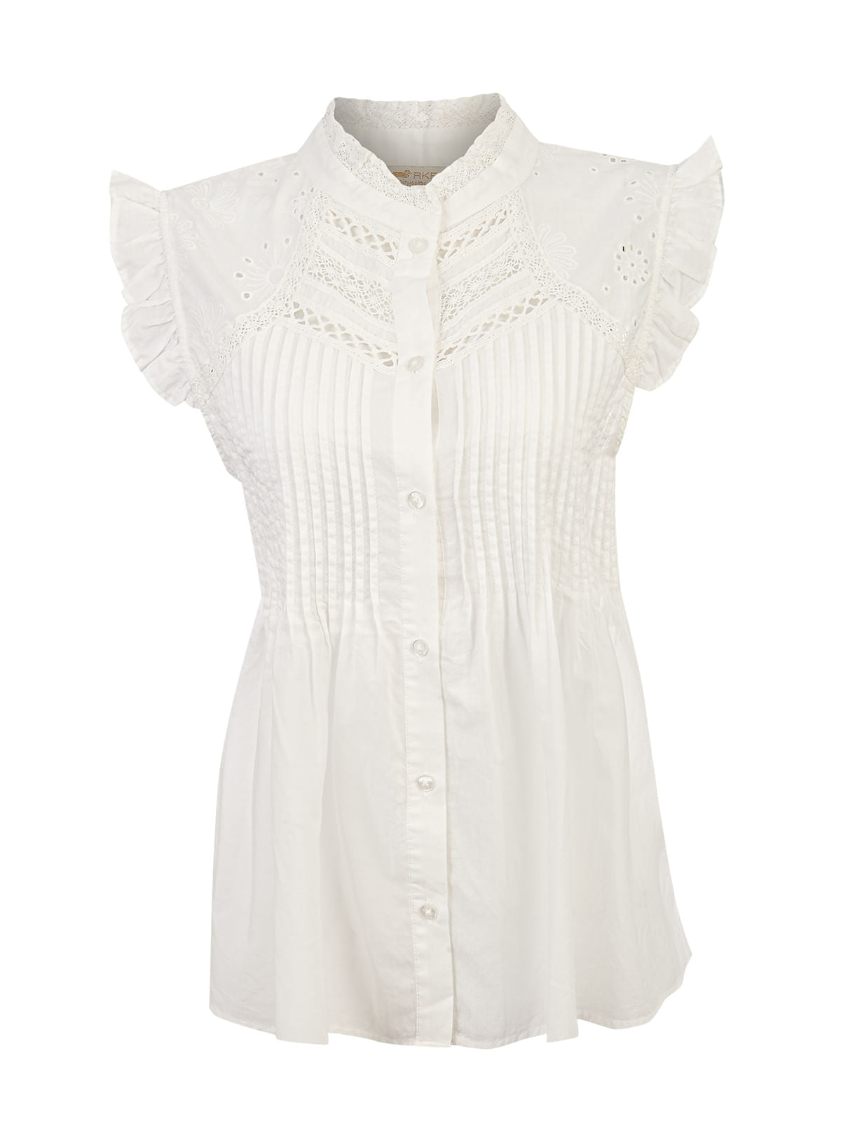 Blusa sin mangas M Amaui Blanc Mujer 1