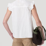 Blusa sin mangas M Amaui Blanc Mujer 5