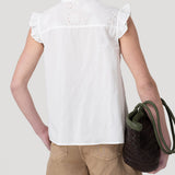 Blusa sin mangas M Amaui Blanc Mujer 5