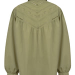 Blusa M/L M Almond Meadow Green Mujer 2