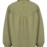 Blusa M/L M Almond Meadow Green Mujer 2