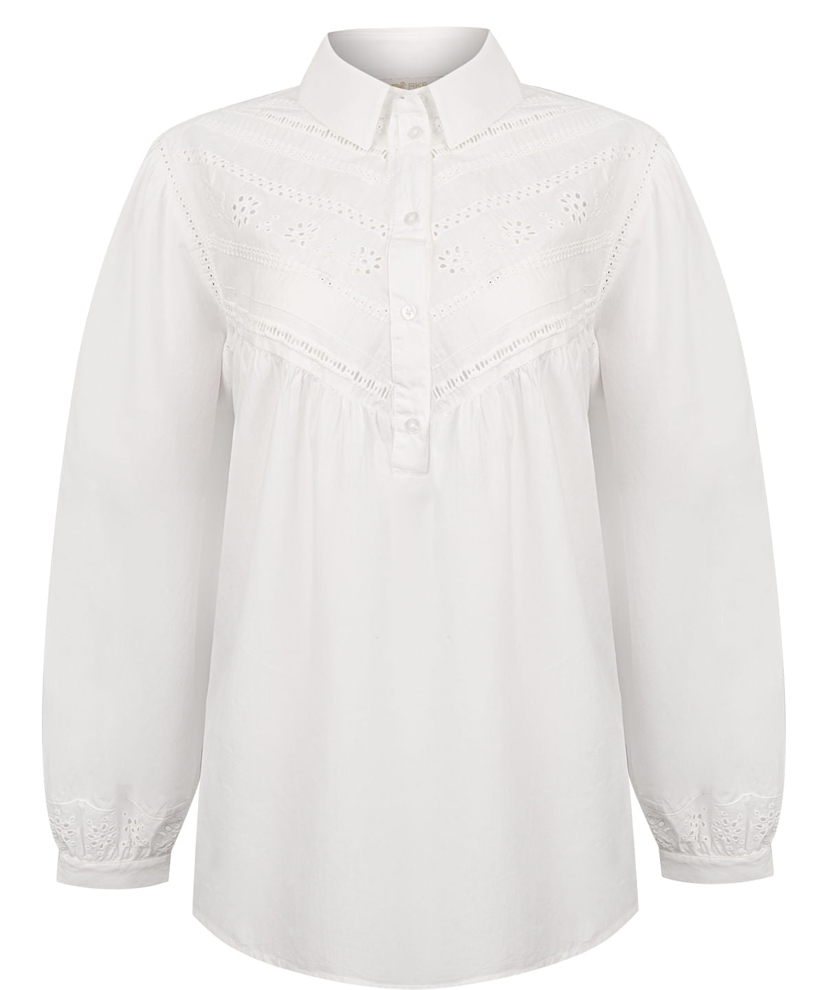 Blusa M/L M Almond Blanc Mujer 1
