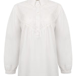 Blusa M/L M Almond Blanc Mujer 1