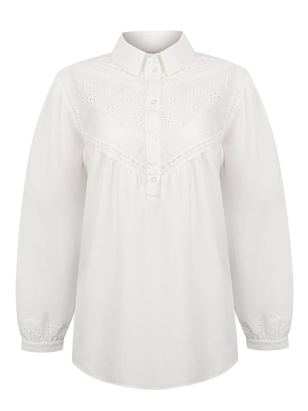 Blusa M/L M Almond Blanc Mujer 1