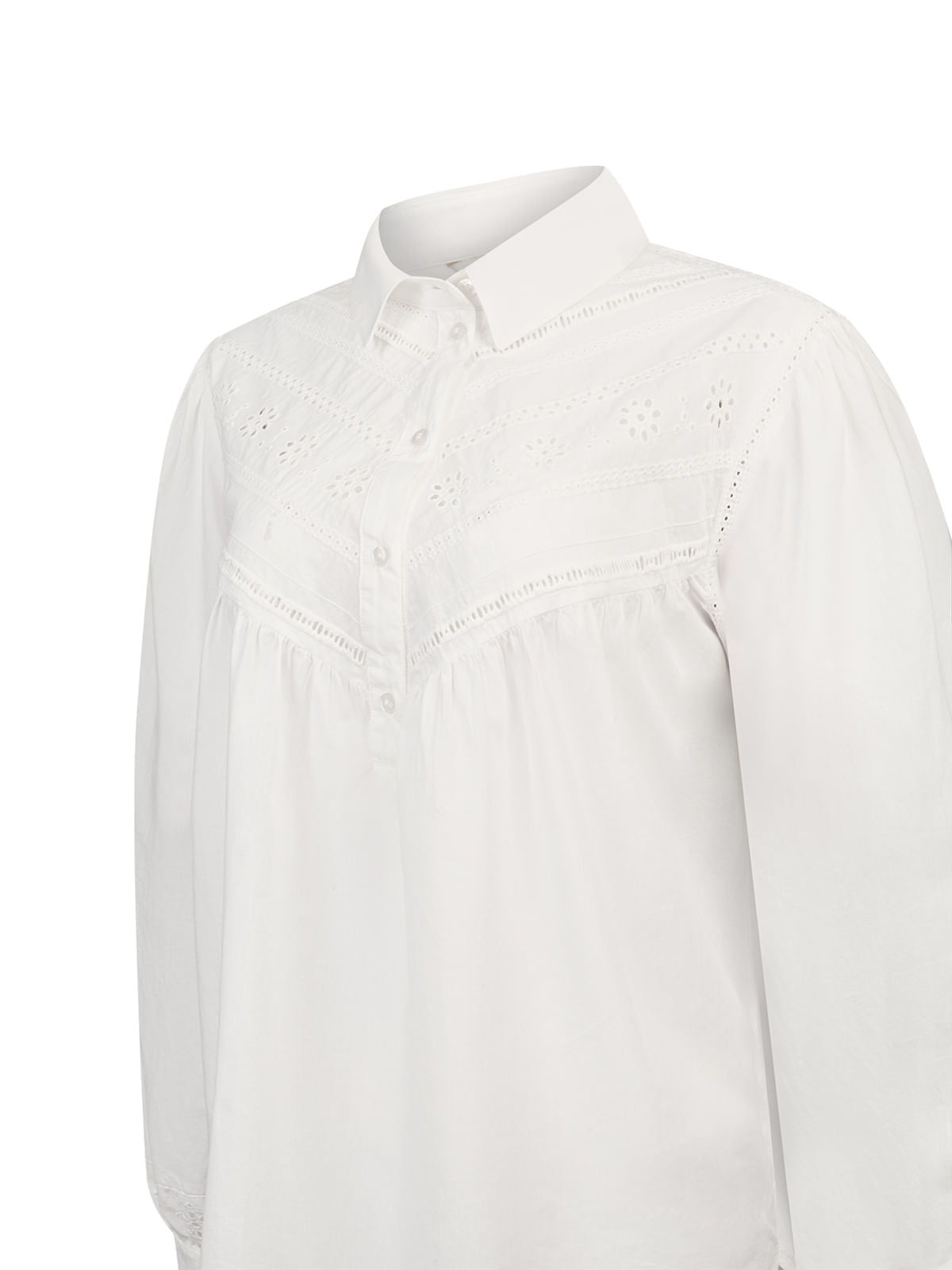 Blusa M/L M Almond Blanc Mujer 3