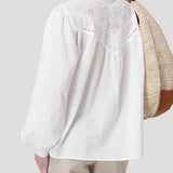 Blusa M/L M Almond Blanc Mujer 5