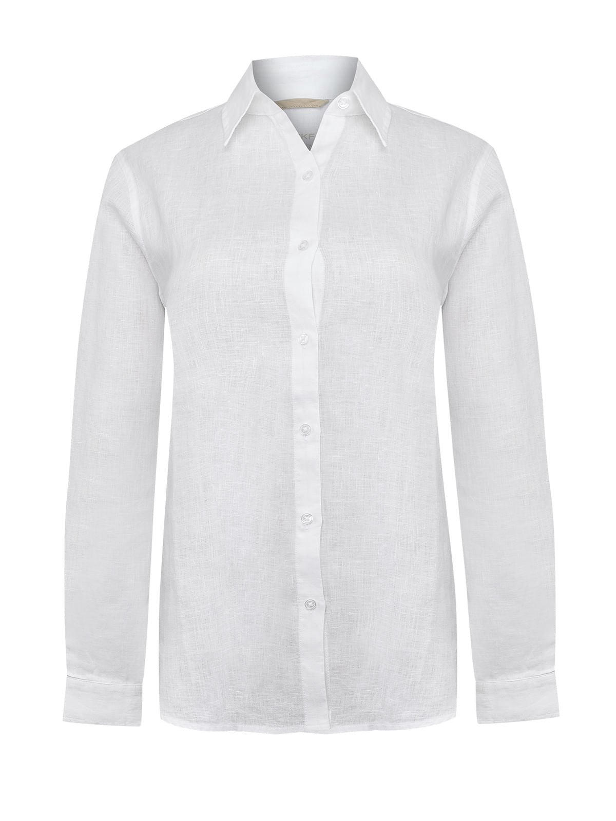 Camisa Lino M/L M Lirio White Mujer 1