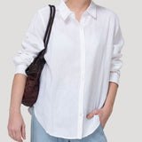 Camisa Lino M/L M Lirio White Mujer 4