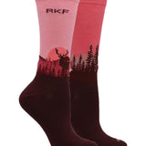 Medias M Diff Deer Pink Mujer 1
