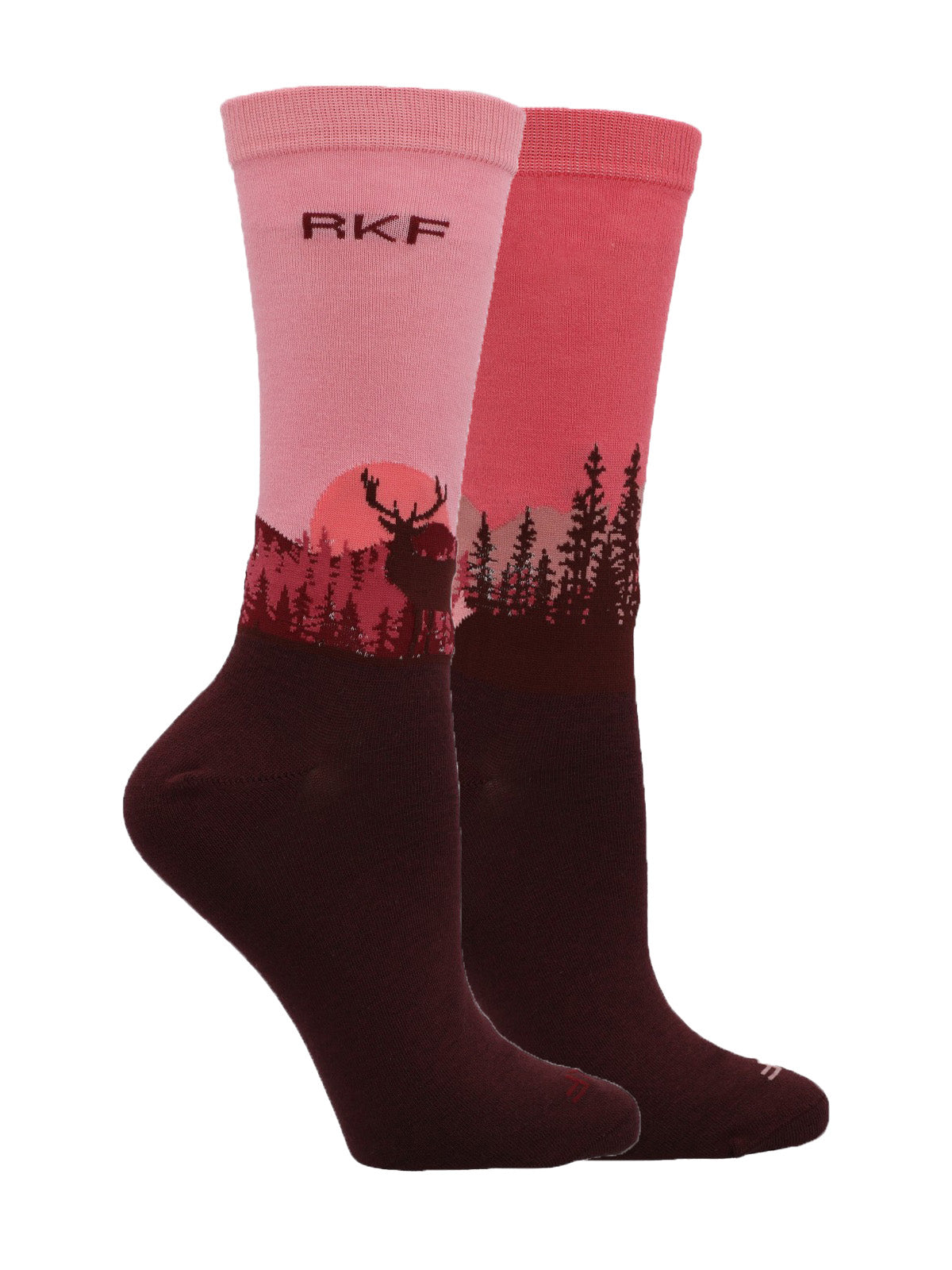 Medias M Diff Deer Pink Mujer 1