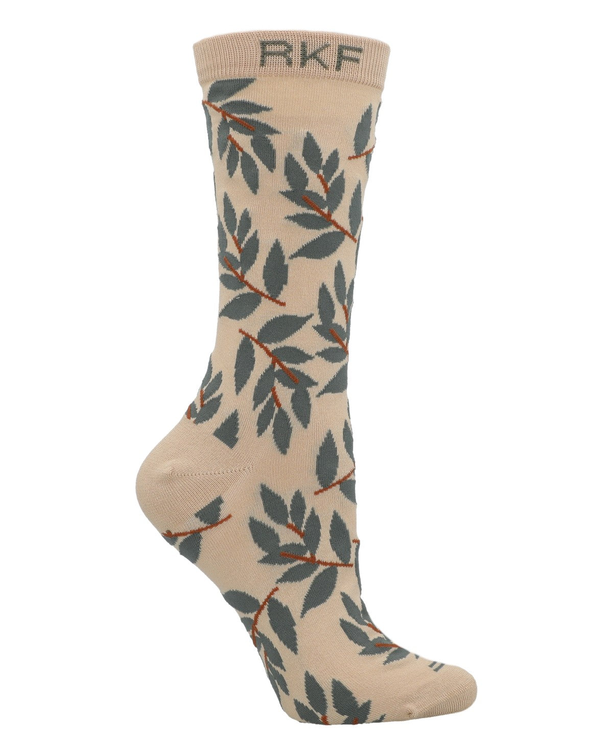 Medias M Leaves Beige Mujer 1