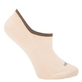 Medias Invisibles M Liso Cream Mujer 1