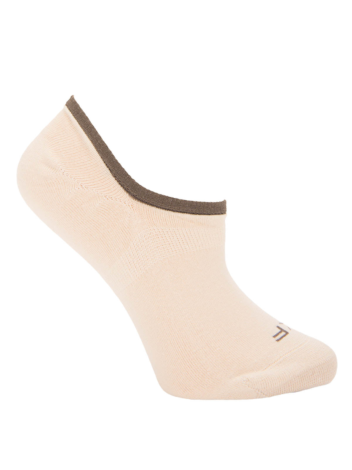 Medias Invisibles M Liso Cream Mujer 1