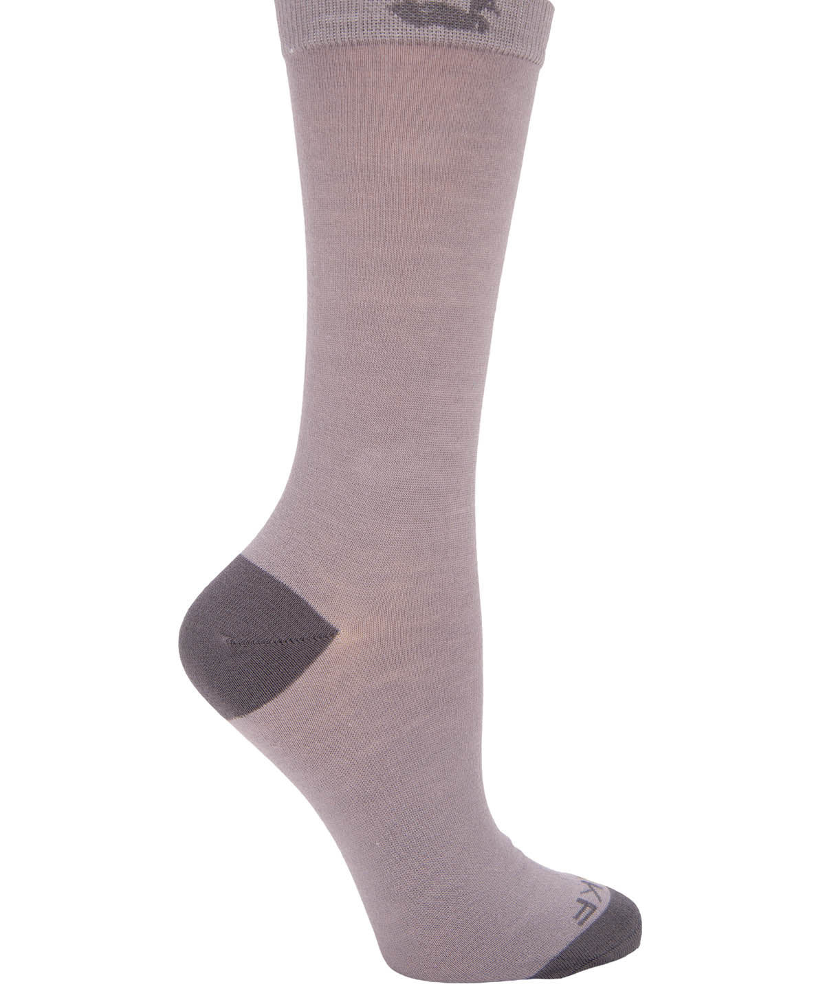 Medias M Plain Grey Mujer 1