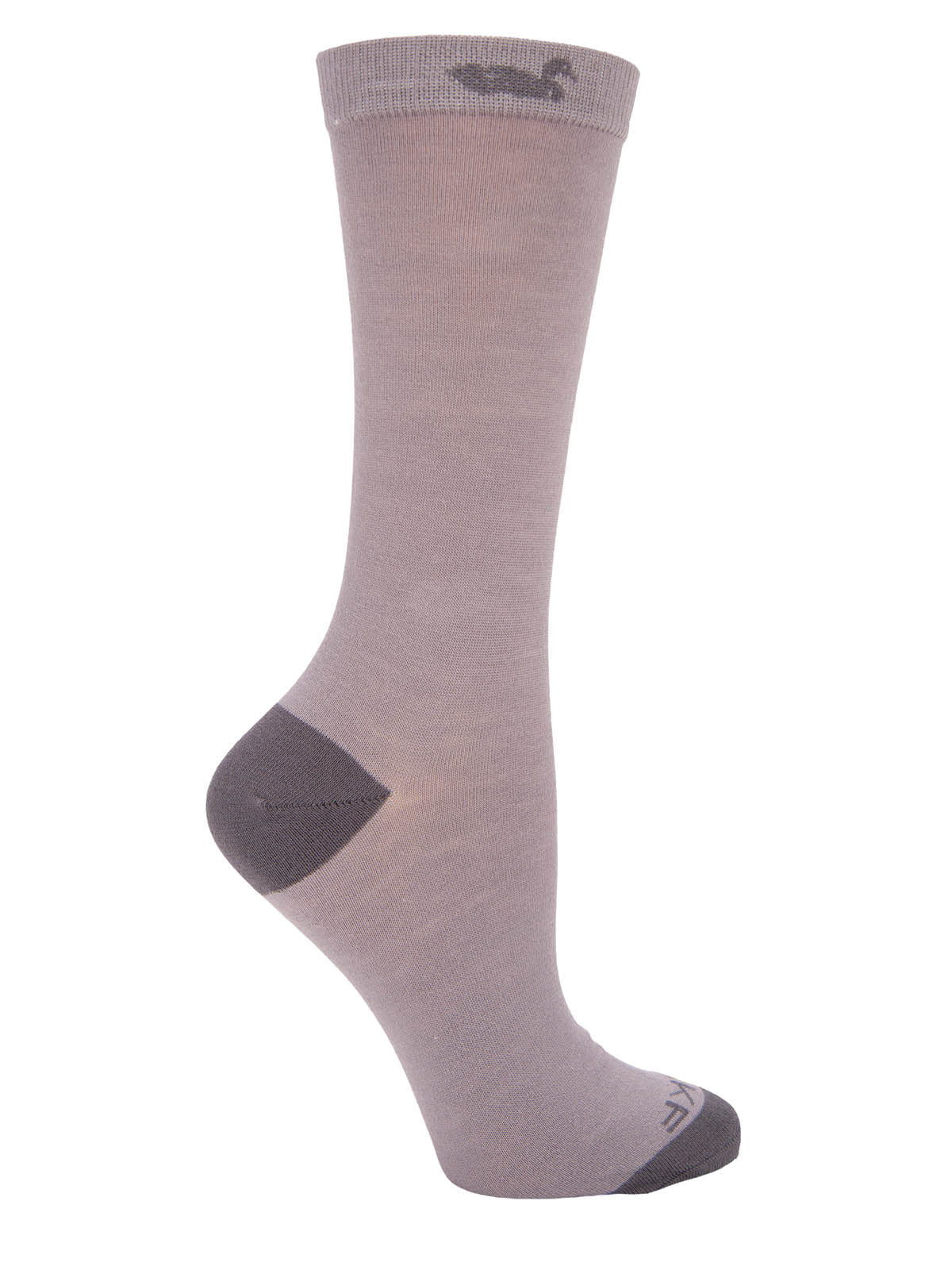 Medias M Plain Grey Mujer 1
