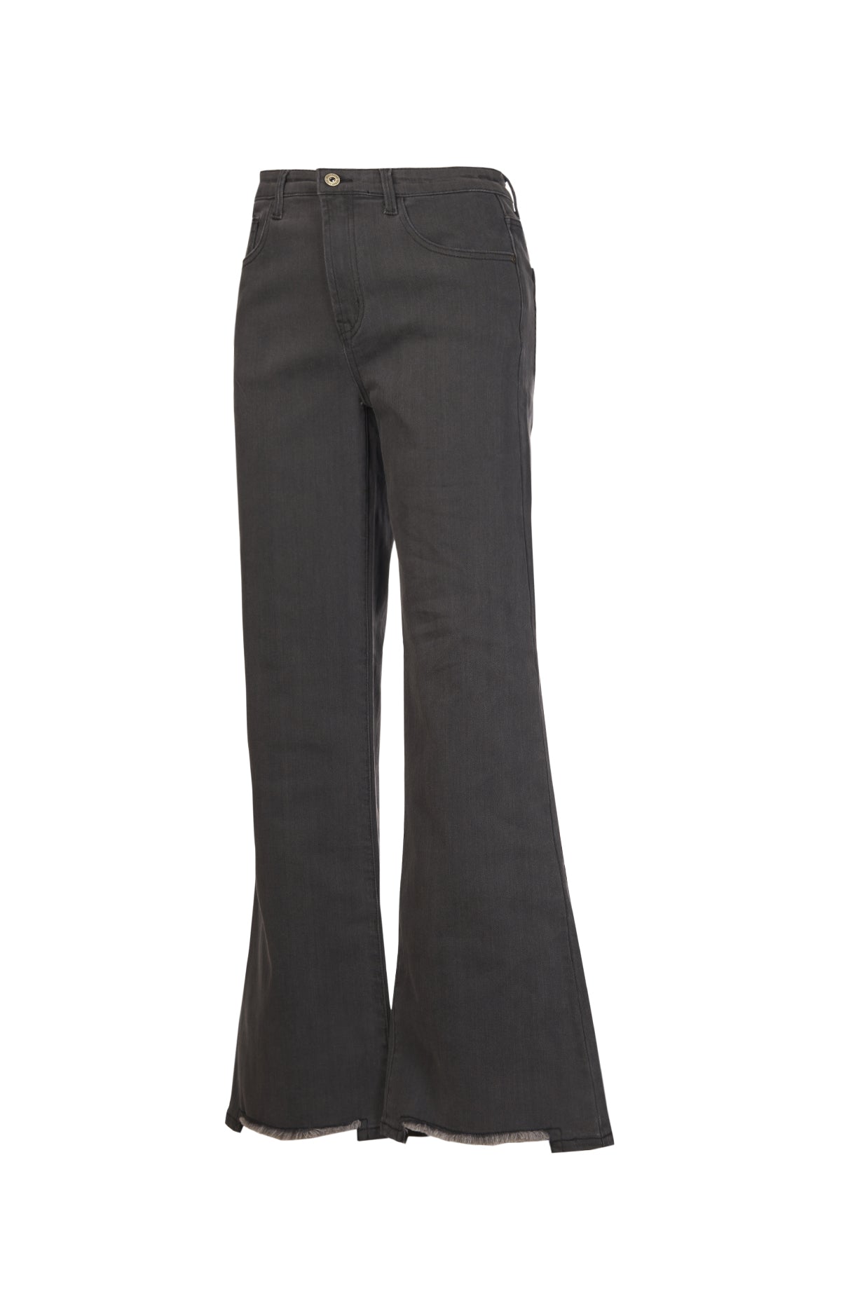 Jeans M Anne Wide Leg Grey Mujer 1