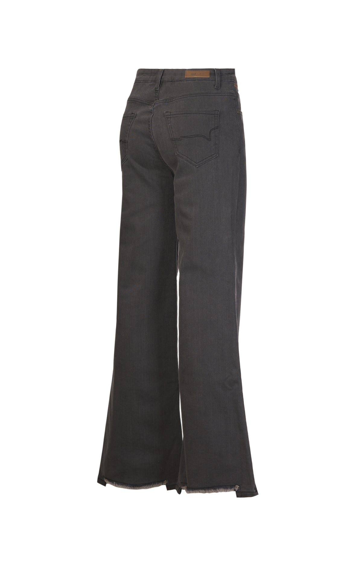 Jeans M Anne Wide Leg Grey Mujer 2