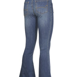 Jeans M Domenica Flare Denim Mujer 2