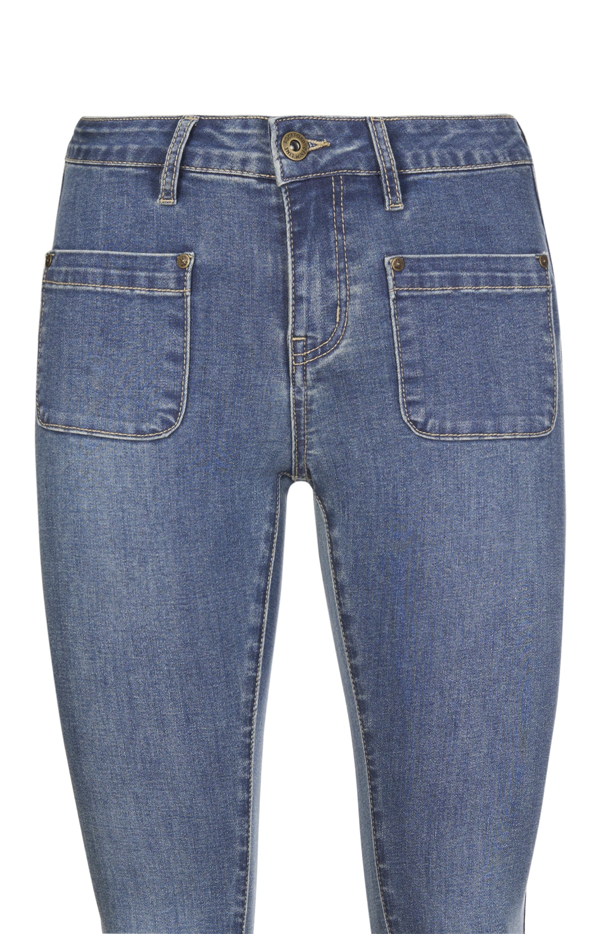 Jeans M Domenica Flare Denim Mujer 3