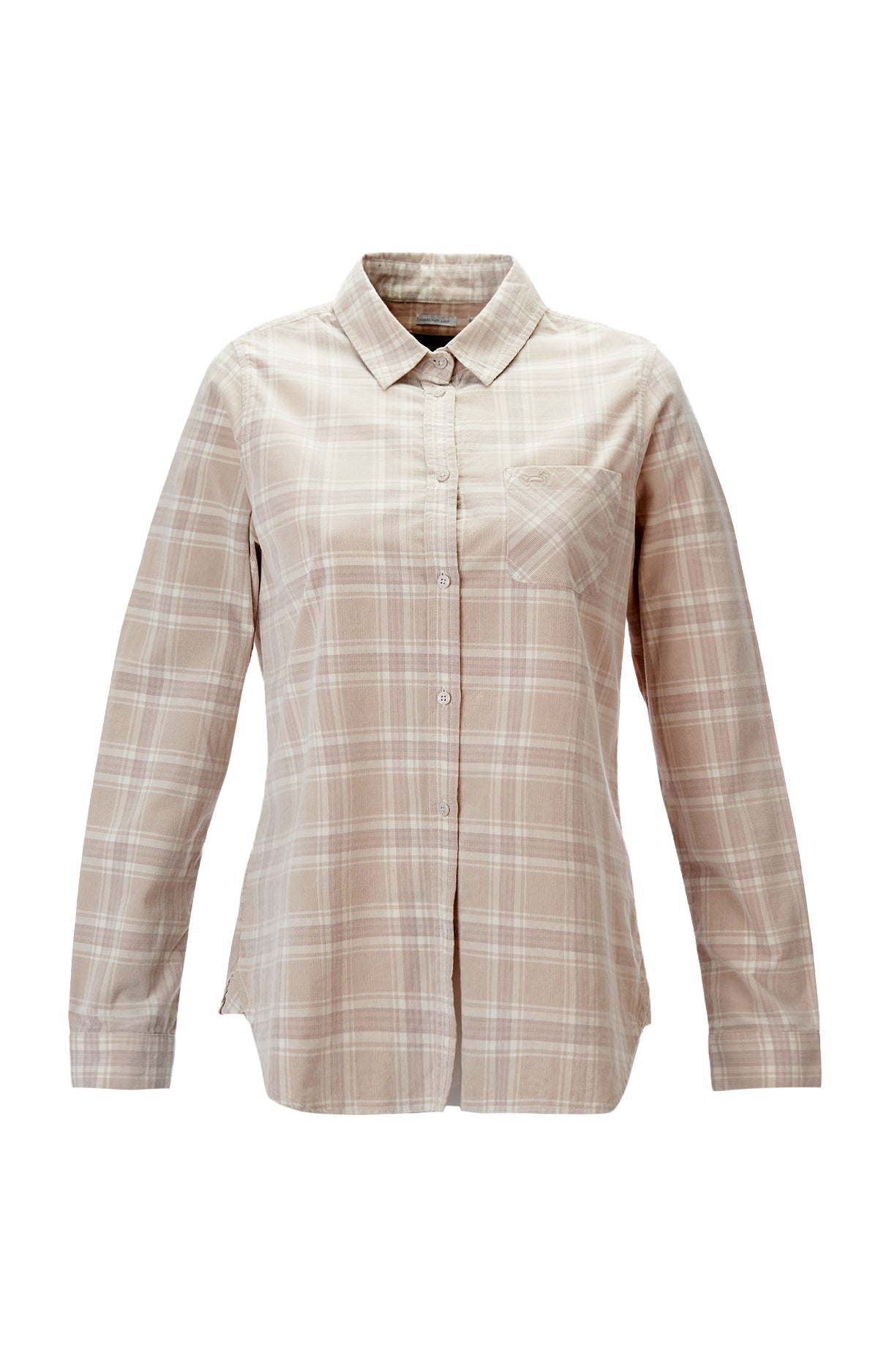 Camisa M/L M Vesle Cuadros Arena Mujer 1