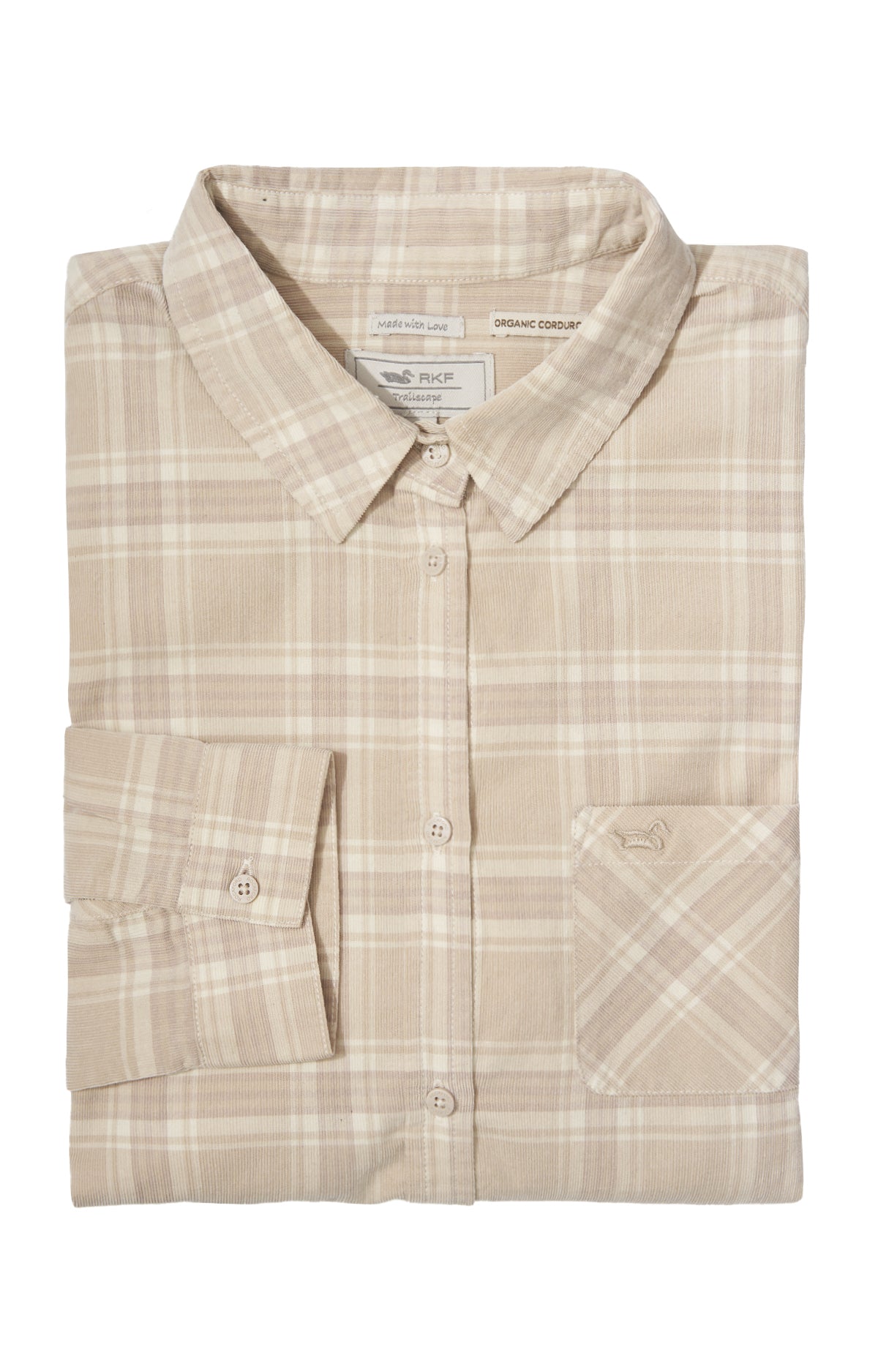 Camisa M/L M Vesle Cuadros Arena Mujer 3
