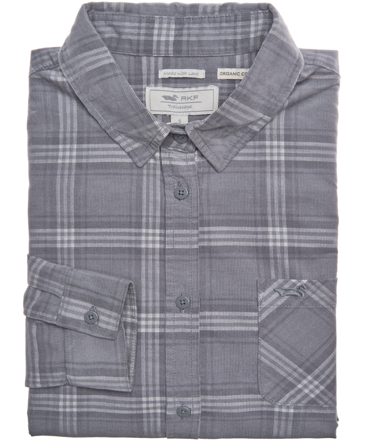 Camisa M/L M Lucia Tartán Arena Gris Mujer 1