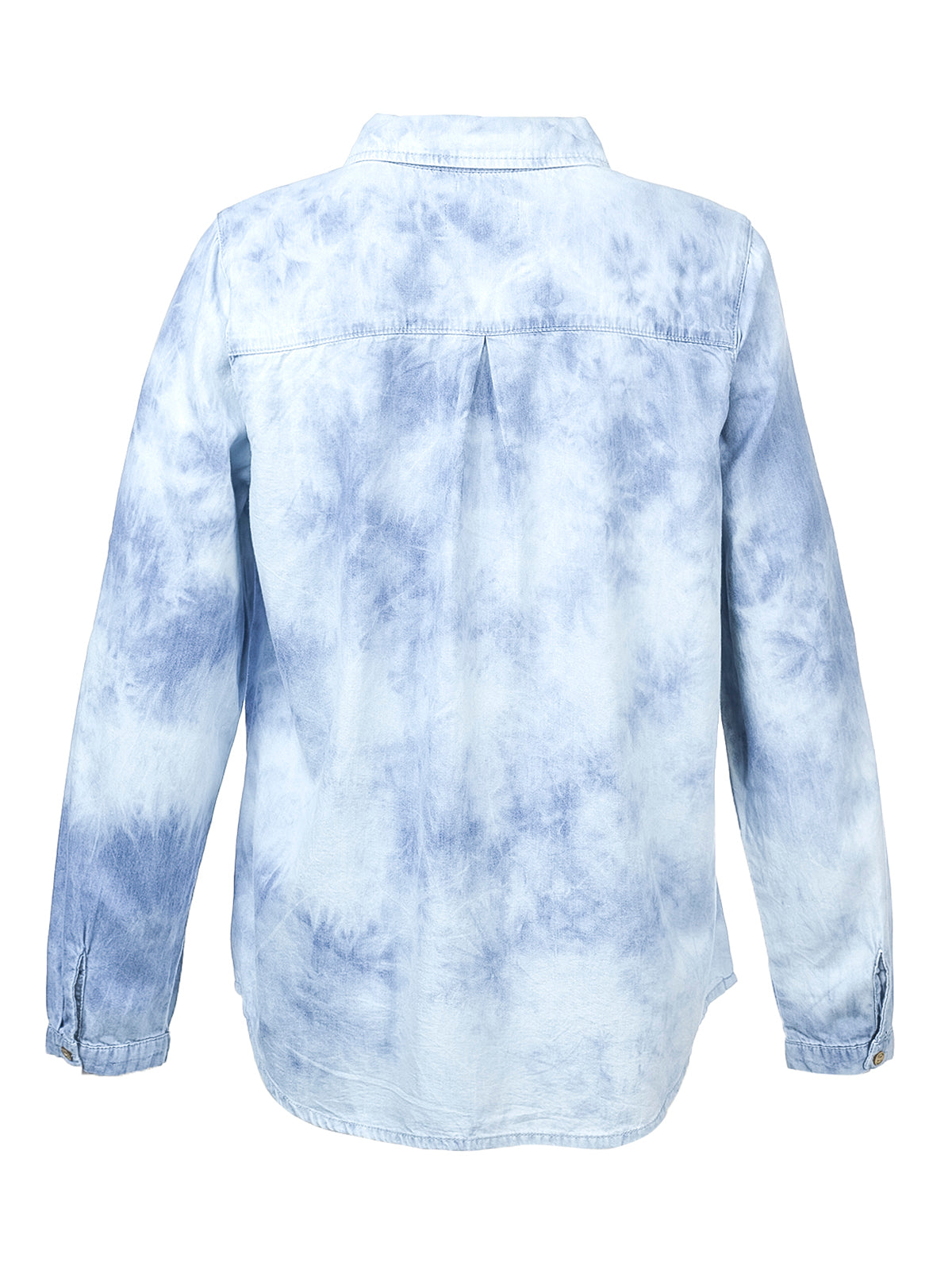 Camisa M/L M Savage Tie Dye Denim Mujer 3
