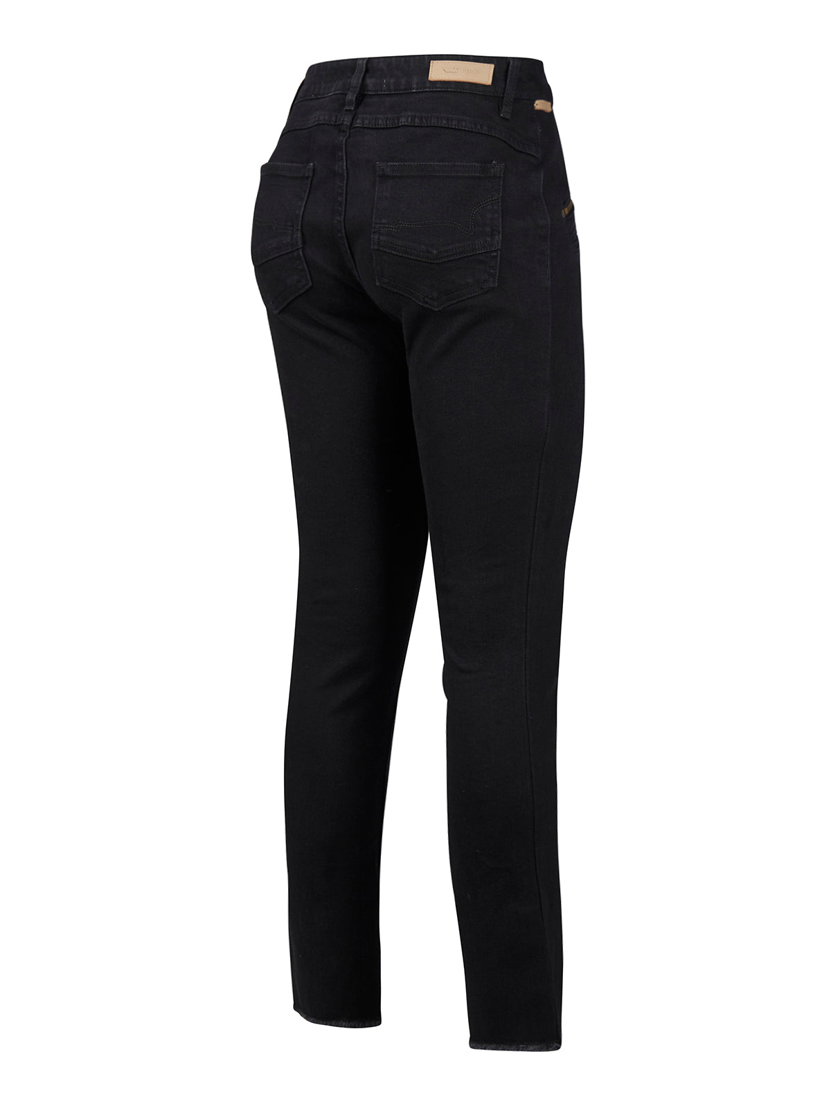 Jeans M Leman Skinny Black Mujer 2