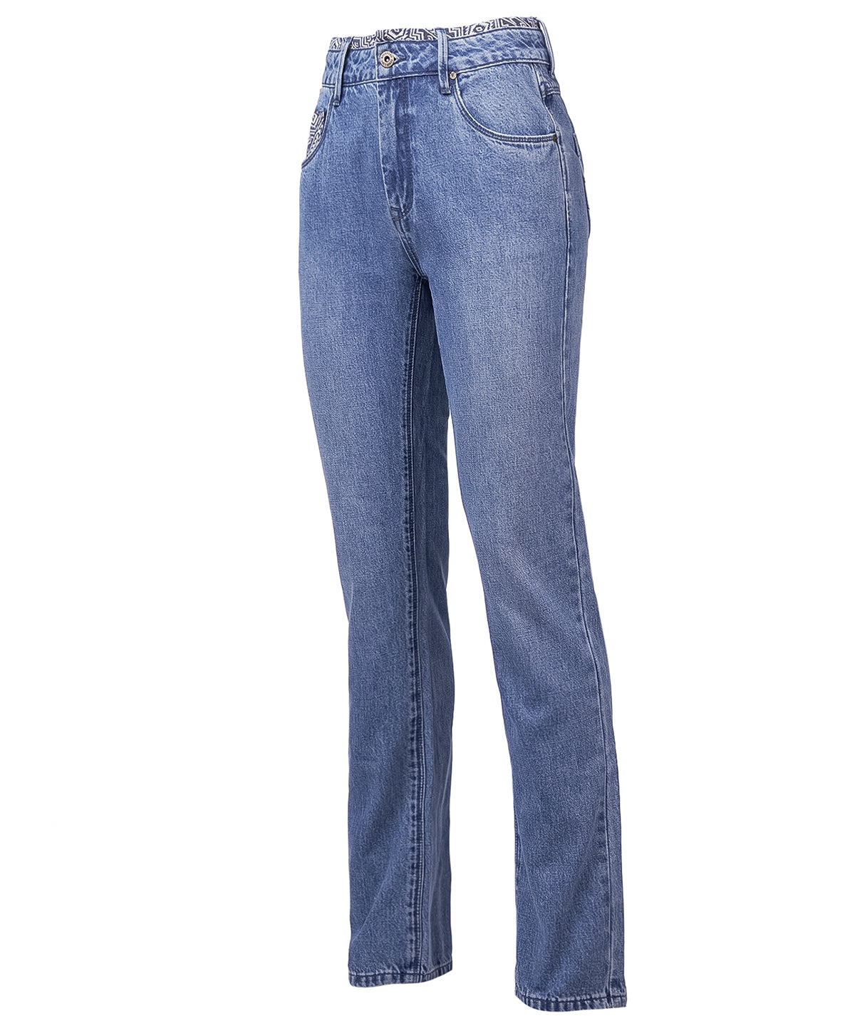 Jeans M Oliviastr Slim Light Denim Mujer 1