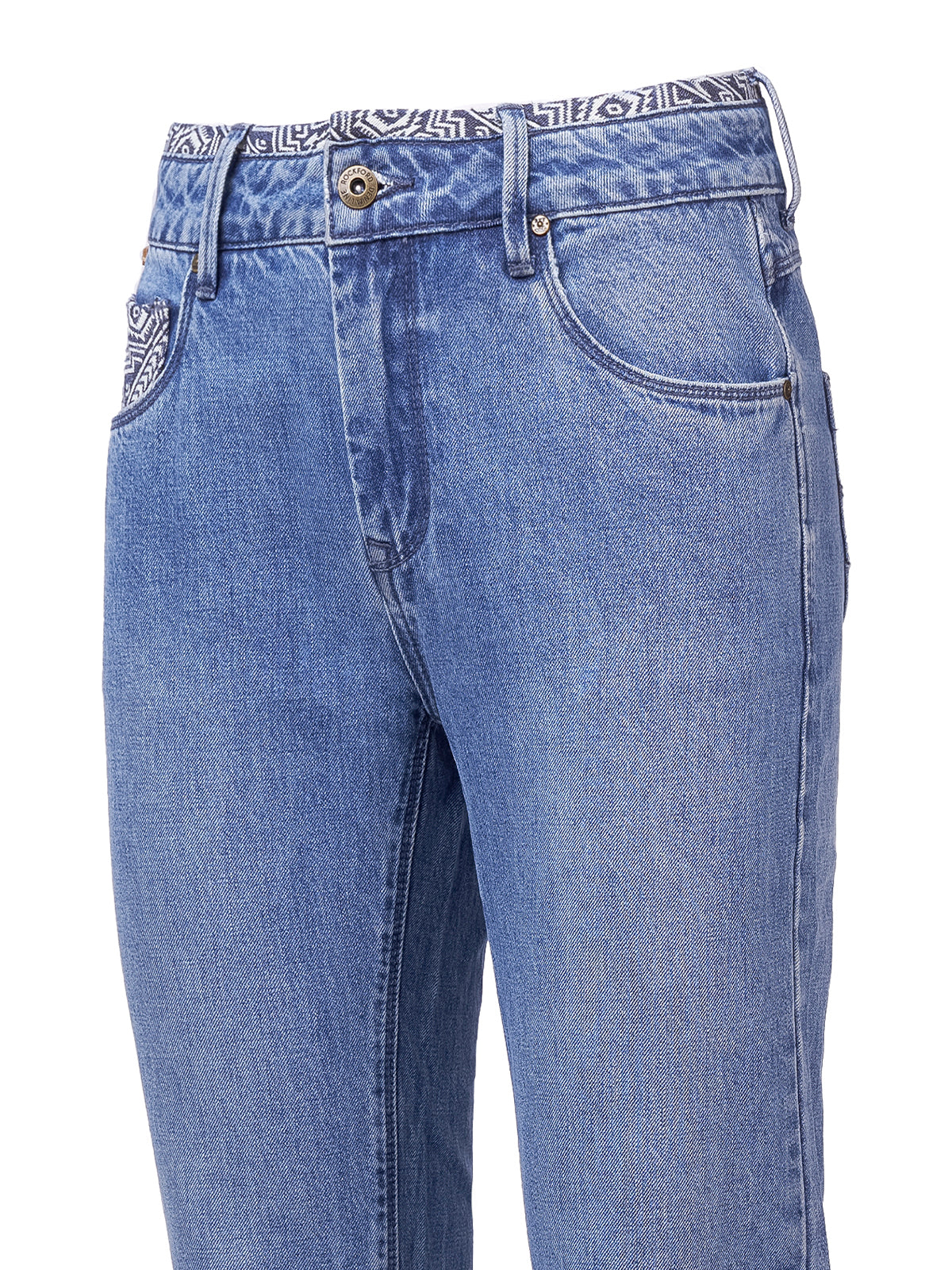 Jeans M Oliviastr Slim Light Denim Mujer 3