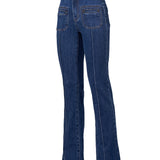 Jeans M Thau Slim Light Denim Mujer 1