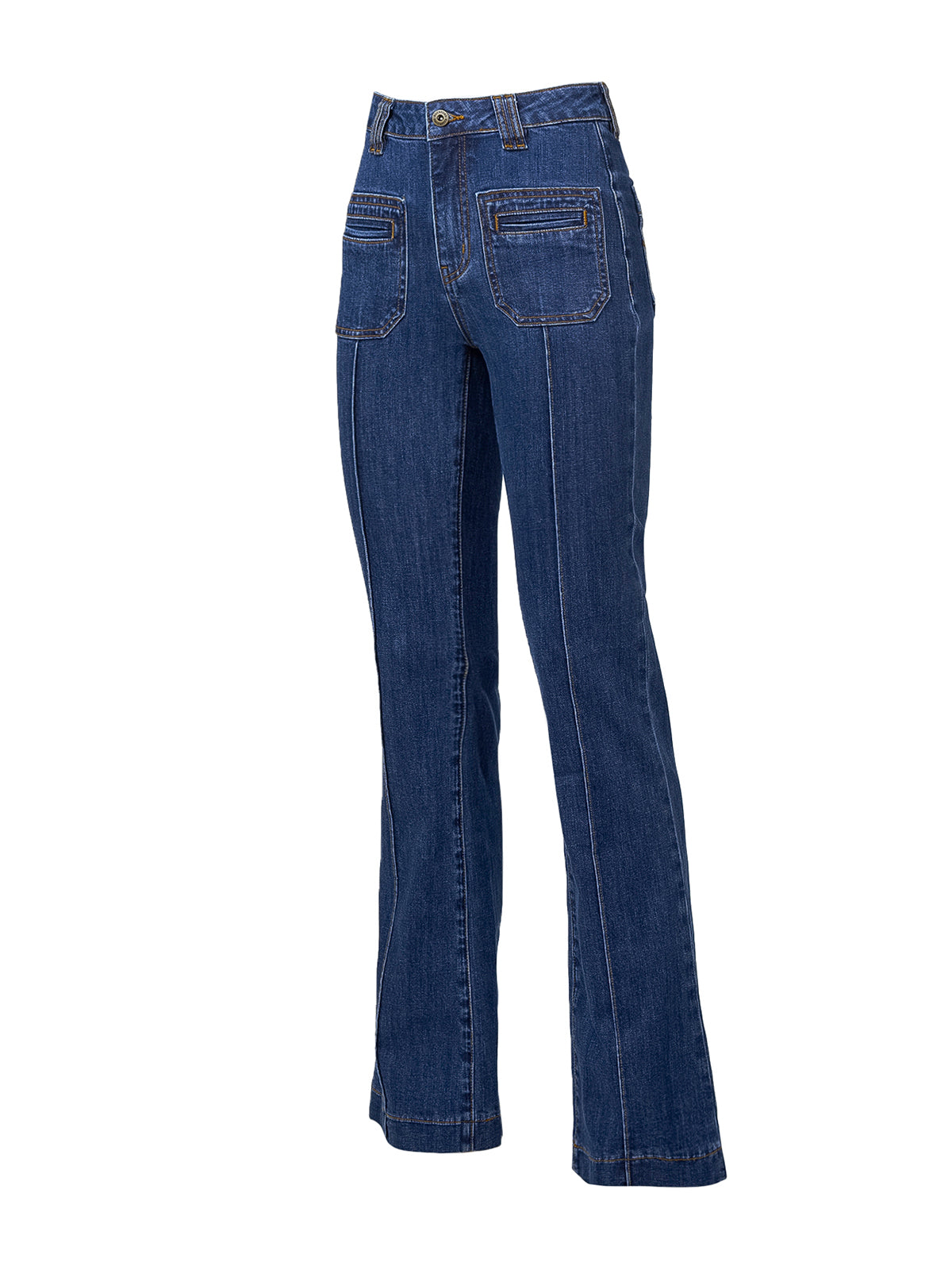 Jeans M Thau Slim Light Denim Mujer 1