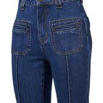 Jeans M Thau Slim Light Denim Mujer 3