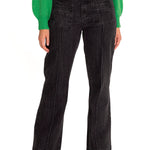 Jeans M Thau Slim Dark Grey Mujer 4